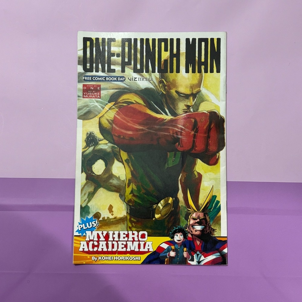 One-Punch Man & 1st My Hero Academia Free Comic Book Day Viz Comics 2016 VFNM